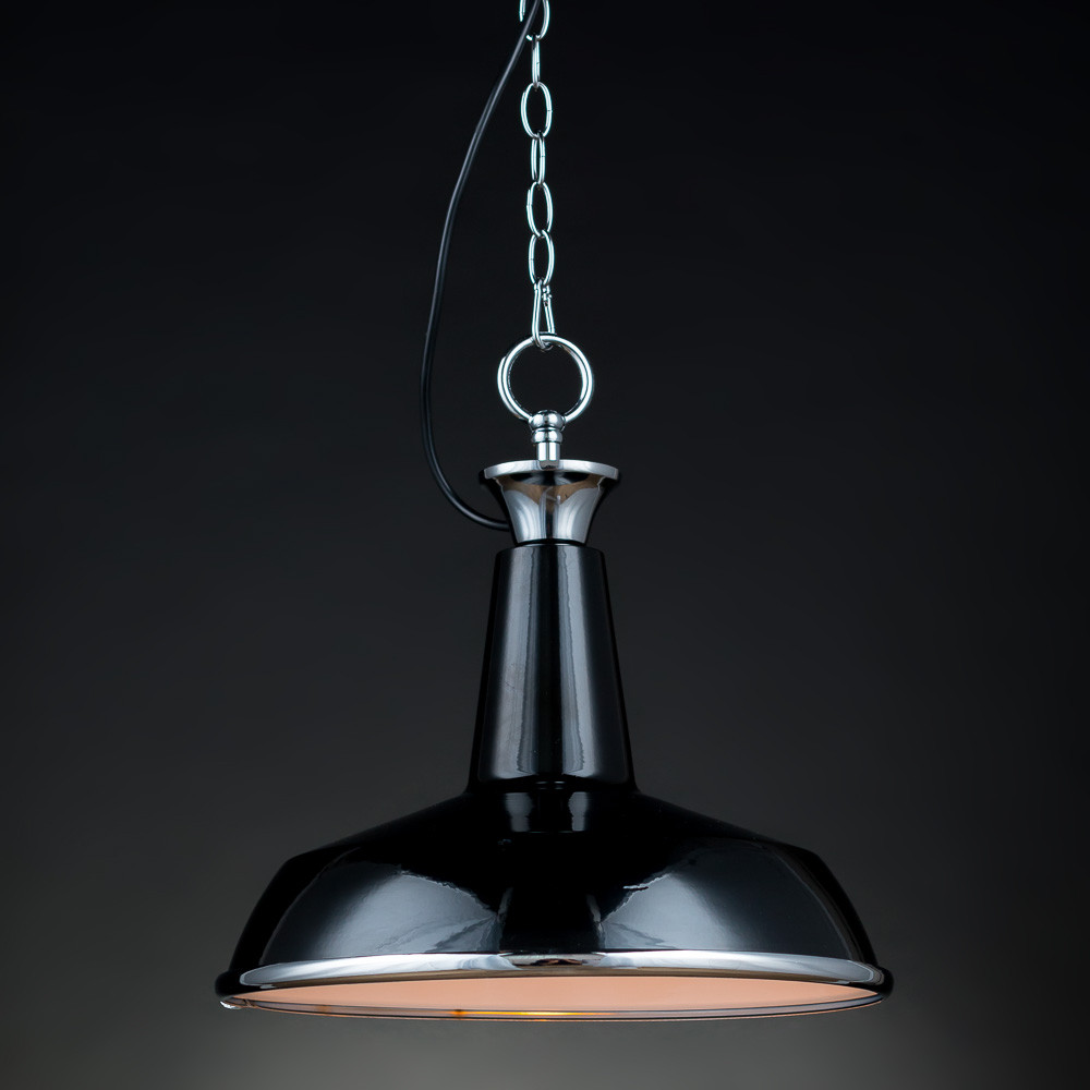 Люстра підвісна металева в кольорі хром  ELISEY, фото 1