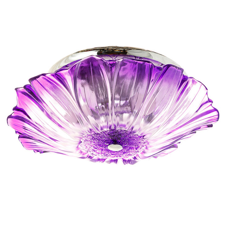 Люстра пристібна фіолетового кольору на 3 лампи ELISEY, фото 1
