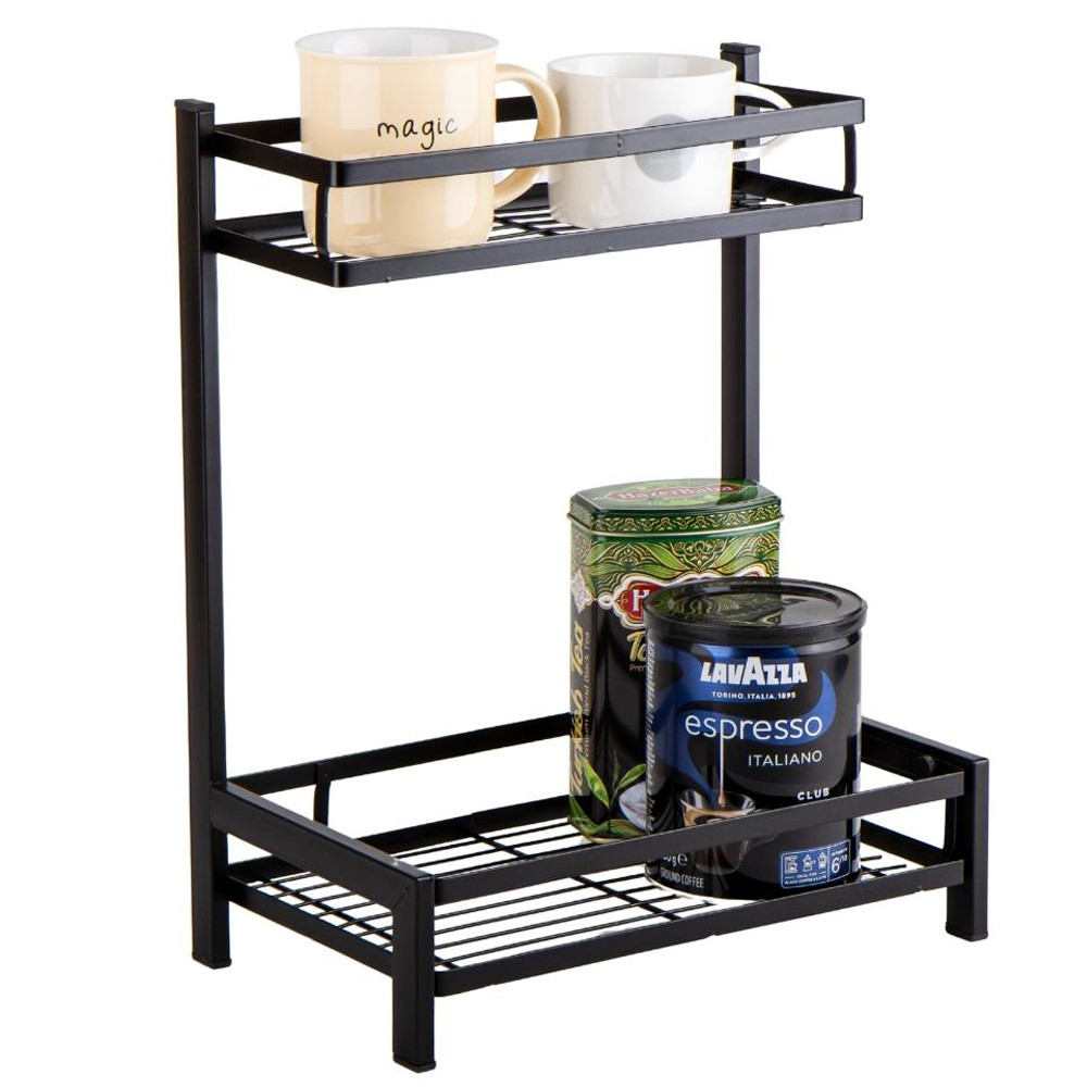 Полиця настільна "Композиція", чорна ELISEY, фото 1