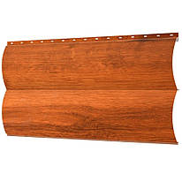 Металевий сайдинг під колоду (блок хаус) Світлий дуб