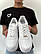 Кросівки білі стильні Nike Air Force Low White низькі спортивні, фото 4