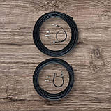 Коаксіальний кабель RG58 50 Ом 2 по 10 метрів + F-роз'єми + антенні перехідники TS9 (MIMO), фото 2