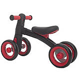 Біговел Prof1 Kids чорно-червоний MBB 1039 Black, фото 3