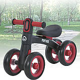 Біговел Prof1 Kids чорно-червоний MBB 1039 Black, фото 4
