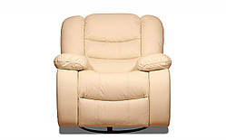 Шкіряне крісло реклайнер Манхеттен