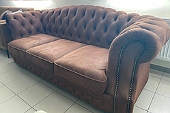 Диван Честер Шафл коричневий Розпродаж