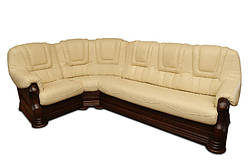 Кутовий диван в шкірі ANETA I, II (280см-240см)