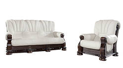 Класична шкіряні меблі "CEZAR I, II, III, IV" (3р+1)