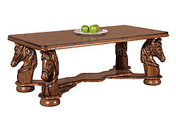 Елегантний столик з дерева "MUSTANG" (145х55х74 см)