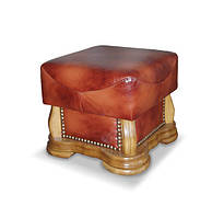 Шкіряні пуфи