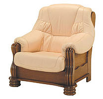 Класичне шкіряне крісло ADAM (90 см)