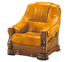 М'яке шкіряне крісло BOZENA (90 см)