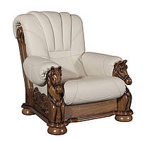 Крісло з різьбленням MUSTANG (100 см)