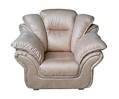 М'яке шкіряне крісло "Ginger" (Імбир). (130 см)