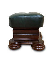 Шкіряний пуф "Маркіз" (47 см)