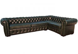 Класичний кутовий диван Chesterfield (285х200см)