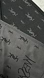 Стильний шарф-палантин YSL, фото 2