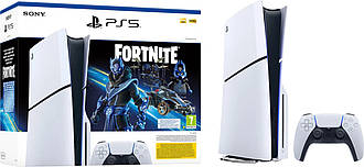 Стаціонарна ігрова приставка Sony PlayStation 5 Slim Digital Edition 1TB Fortnite Cobalt Star Bundle (1000045170)