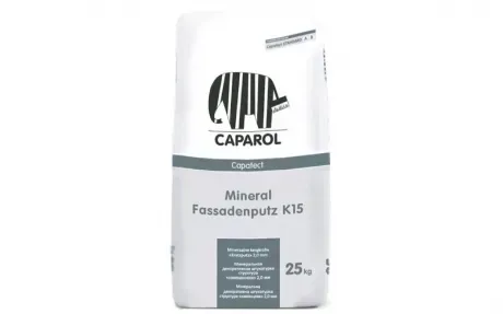 Штукатурка фасадна акрилова Caparol Capatect Mineral Fassandeputz K15 25кг, фото 1