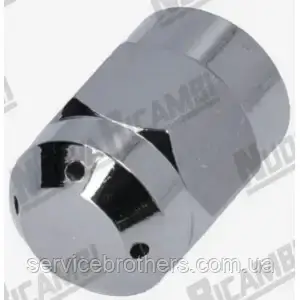 Насадка на стімер - M10X1 - 4 отвори Ø 1.2мм - Ø 12x18мм - для кавоварки SACOME CONTI