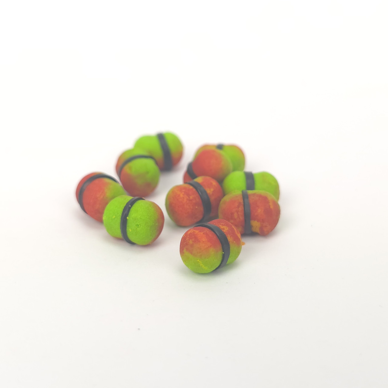 Бойли Wafters-Dumbells 7x10мм Fluo Конопля (на резинці), фото 1