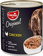 Вологий корм для собак Carnie Original Mono Protein із куркою 800 гр
