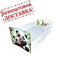 Дитяче ліжко з принтами на будь який смак