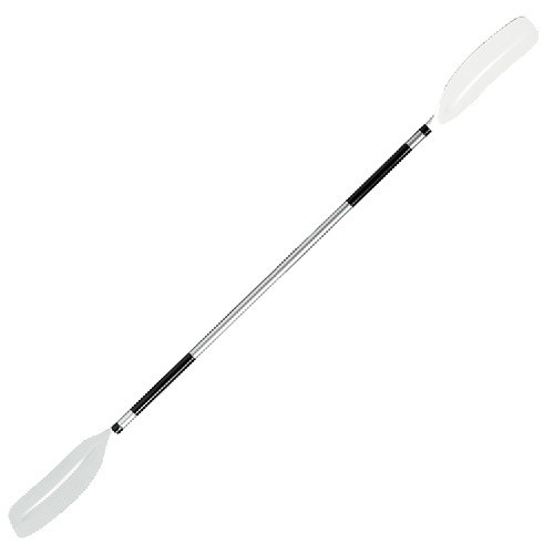 Весло для байдарки Scoprega професійне 210 см Osculati алюмінієвий шaft лопаті з АБС-пластика білий колір