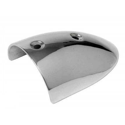 Законцовка привального бруса Tessilmare RADIAL 40 40 мм нержавіюча сталь AISI 316 для захисту корпусу човна, фото 1