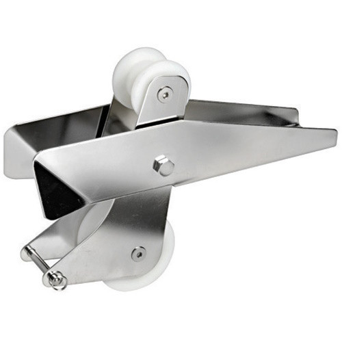 Роульс з коромислом 320 мм нержавіюча сталь Osculati для якорів до 14 кг шків нейлон Італія