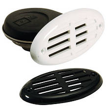 Горн Niki вбудований судновий 112 дБ для човна і катера з нержавіючої сталі та пластику Osculati живлення 12 В