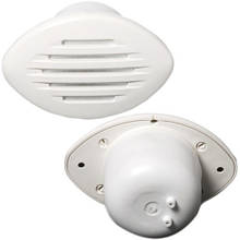 Вбудований гудок 105 дБ судновий Osculati для човна і катера білий пластик живлення 12 В розміри 130×85 мм вбудовування 70 мм