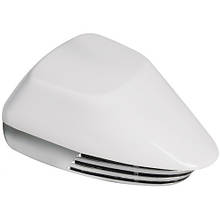 Горн мембранний 114 дБ судновий Osculati для човна і катера корпус з нержавіючої сталі білий/хром 12 В 100x155x70 мм