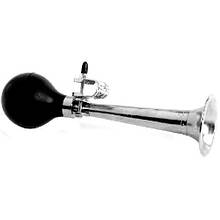 Клаксон з грушою судновий для човна і катера Osculati хромована латунь 21 см різкий звук новий Італія