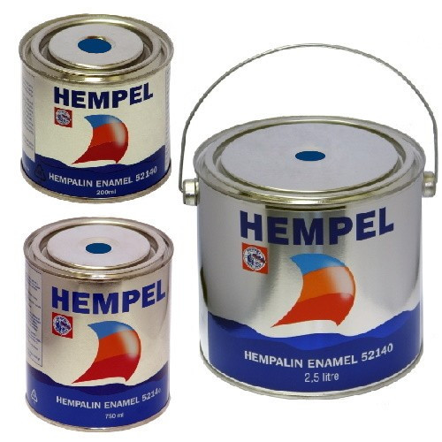 Фарба HEMPALIN ENAMEL синя Blue 0.2/0.75/2.5 л Hempel суднова для човна та катера