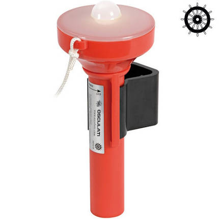 Світловий буй Mini One Osculati з автоматичним запалюванням світлодіодний компактний схвалений MED для суден 144x60 мм, фото 1