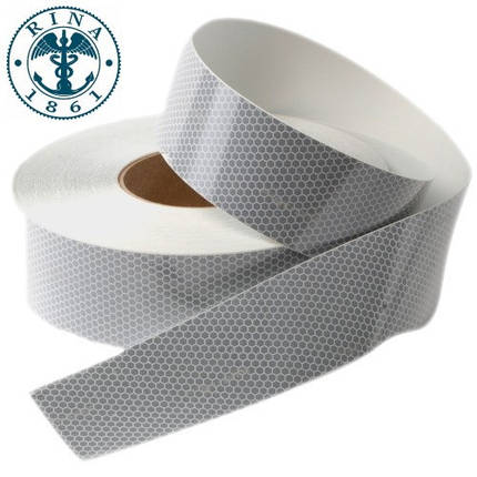 Лента світловідбиваюча рулон 2 метри Osculati для рятувальних плотів RINA сертифікована, фото 1