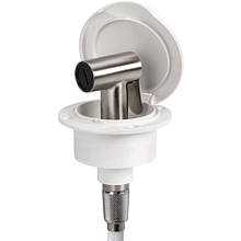 Душ палубний Classic EVO Tiger з лійкою та шлангом 2.5 м з нержавіючої сталі та ASA-пластику білий