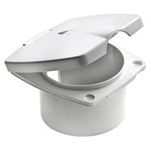 Ніша палубного душа New Edge 70х40.5 мм біла пластиковий Osculati ASA-пластик Італія