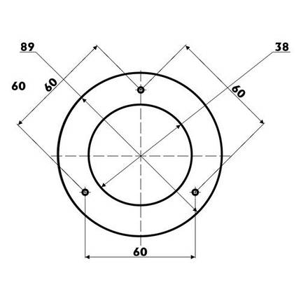 Горловина бака “FUEL” 38 мм нейлон чорний Osculati судова для човна і катера діаметр 38 мм довжина 65 мм Італія, фото 2