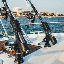 Тримач вудлища Railblaza Rod Holder II пластик чорний Osculati., фото 4