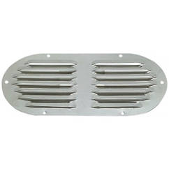 Вентиляційна решітка для човна та катера Osculati 128х235 мм з нержавіючої сталі полірована Італія