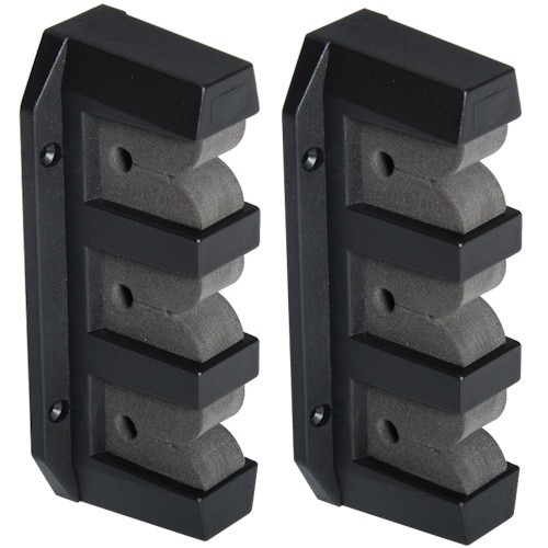 Тримач вудилища трійний Osculati 198 мм комплект поліамід чорний для човна та катера з ущільнювачами з неопрену