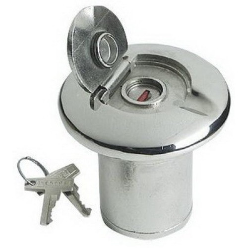 Горловина бака суднова для човна і катера “FUEL” 50 мм з замком з нержавіючої сталі AISI 316 Osculati, фото 1