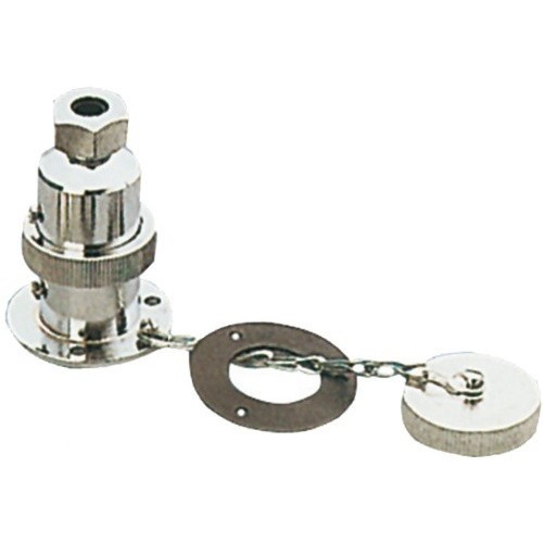 Роз'єм герметичний 2-х/3-х/4-х контактний латунь Osculati для човна і катера ток 10А Італія артикул 14.187.02/03/04