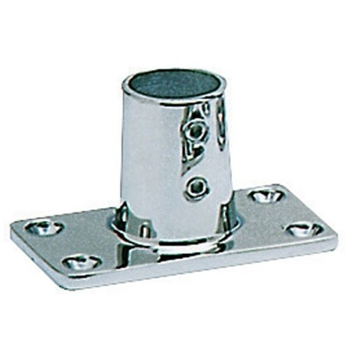 Оснування релінга прямокутне 90° 22/25 мм нержавіюча сталь Osculati артикул 41.113.22/41.113.25 для морського обладнання, фото 1