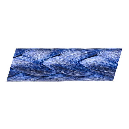 Трос D12 78 високоміцний поліетилен 2.5/4 мм синій Marlow Ropes для човнів і катерів розривне навантаження 2060 кг, фото 1