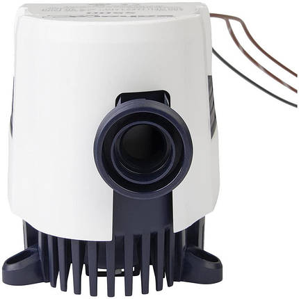 Помпа трюмна занурювальна автоматична Sahara Mk2 S800 12 В 800 гал/год з патрубками 19 мм для прісної та морської води, фото 2