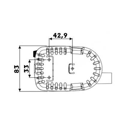 Помпа трюмна заглибна автоматична Europump II 12 В 38/48/70 л/хв Osculati суднова для човна катера і яхти, фото 4
