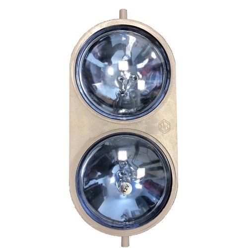 Подвійний елемент для арт.13.232.00 12 В Osculati запасна галогенова лампа Sealed Beam 55 Вт для судна човна катера яхти